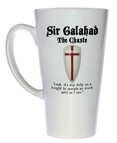 Sir Galahad- Monty Python and the Holy Grail Coffee or Tea Mug, Latte Size