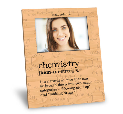 Chemistry Definition Picture Frame