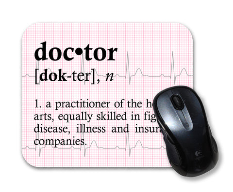 Doctor Definition Mouse Pad