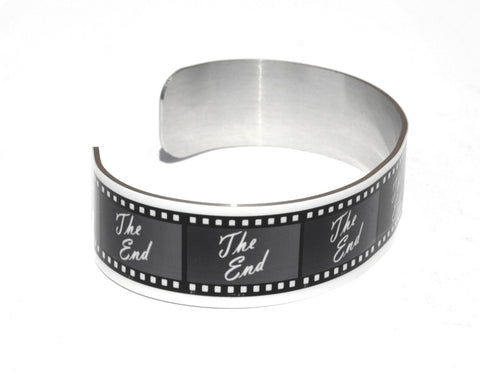 Movie Film Aluminum Geekery Cuff Jewelry