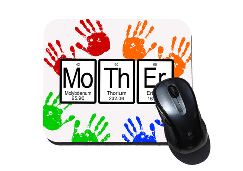 Mother Periodic Table of Elements Mouse Pad
