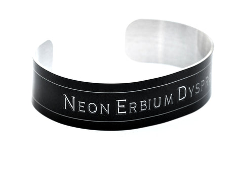Nerdy Elements Aluminum Geekery Cuff Jewelry