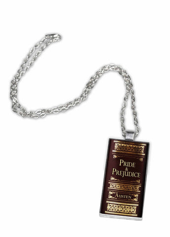 Jane Austen Pride and Prejudice Pendant Necklace