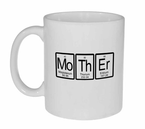 Mother Coffee or Tea Mug - Periodic Table elements