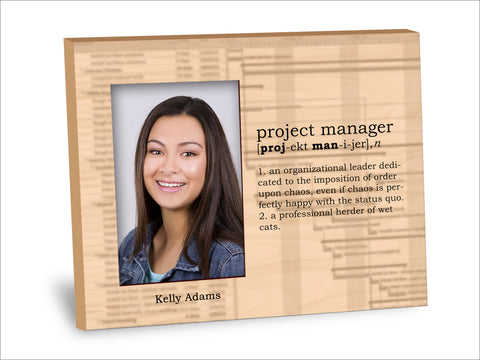 Project Manager Definition Picture Frame