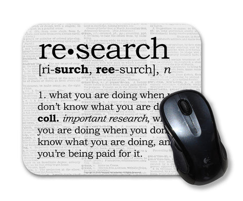 Research Definition Mouse Pad