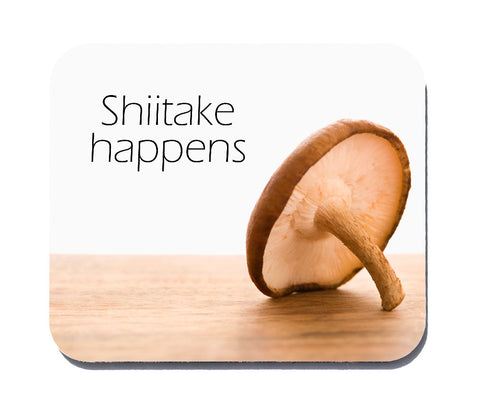Shiitake Happens Mouse Pad