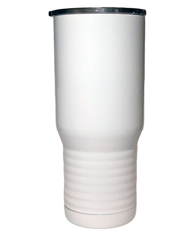 Theory and Practice 20 Oz Polar Camel White Travel Mug