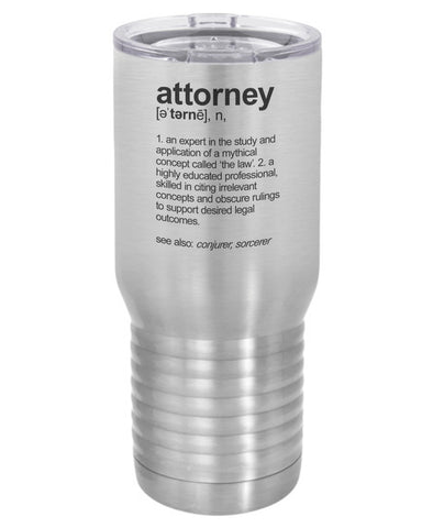 Silver Attorney Definition 20 Oz Polar Camel Travel Mug