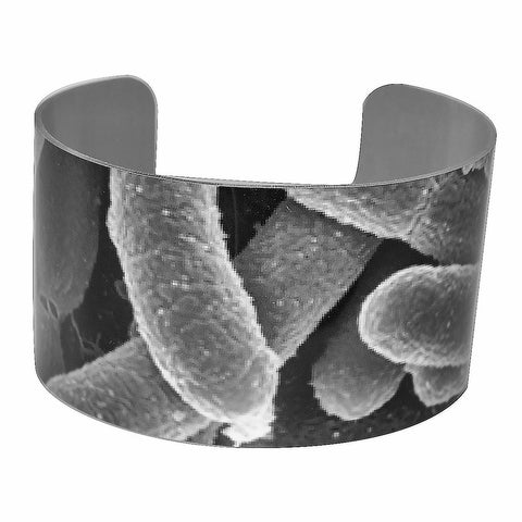 Bacteria Image Aluminium Cuff