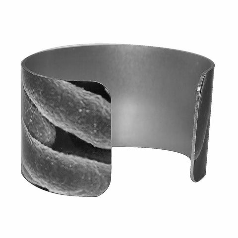 Bacteria Image Aluminium Cuff