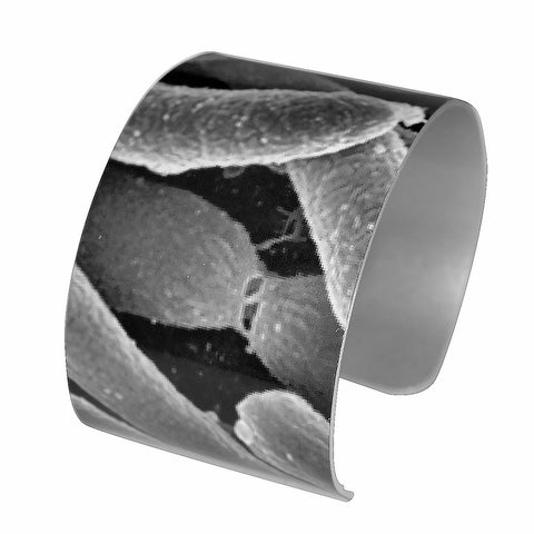 Bacteria Image Aluminium Cuff