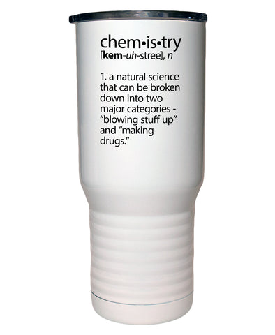 Chemistry Definition 20 Oz Polar Camel White Travel Mug