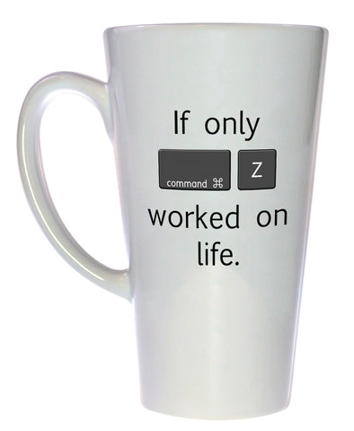Command Z Coffee or Tea  Mug, Latte Size