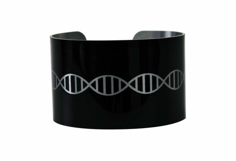 DNA Aluminum Wide Geekery Bracelet