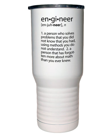 Engineer Definition 20 Oz Polar Camel White Travel Mug