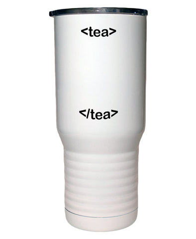 HTML Tea 20 Oz Polar Camel White Travel Mug
