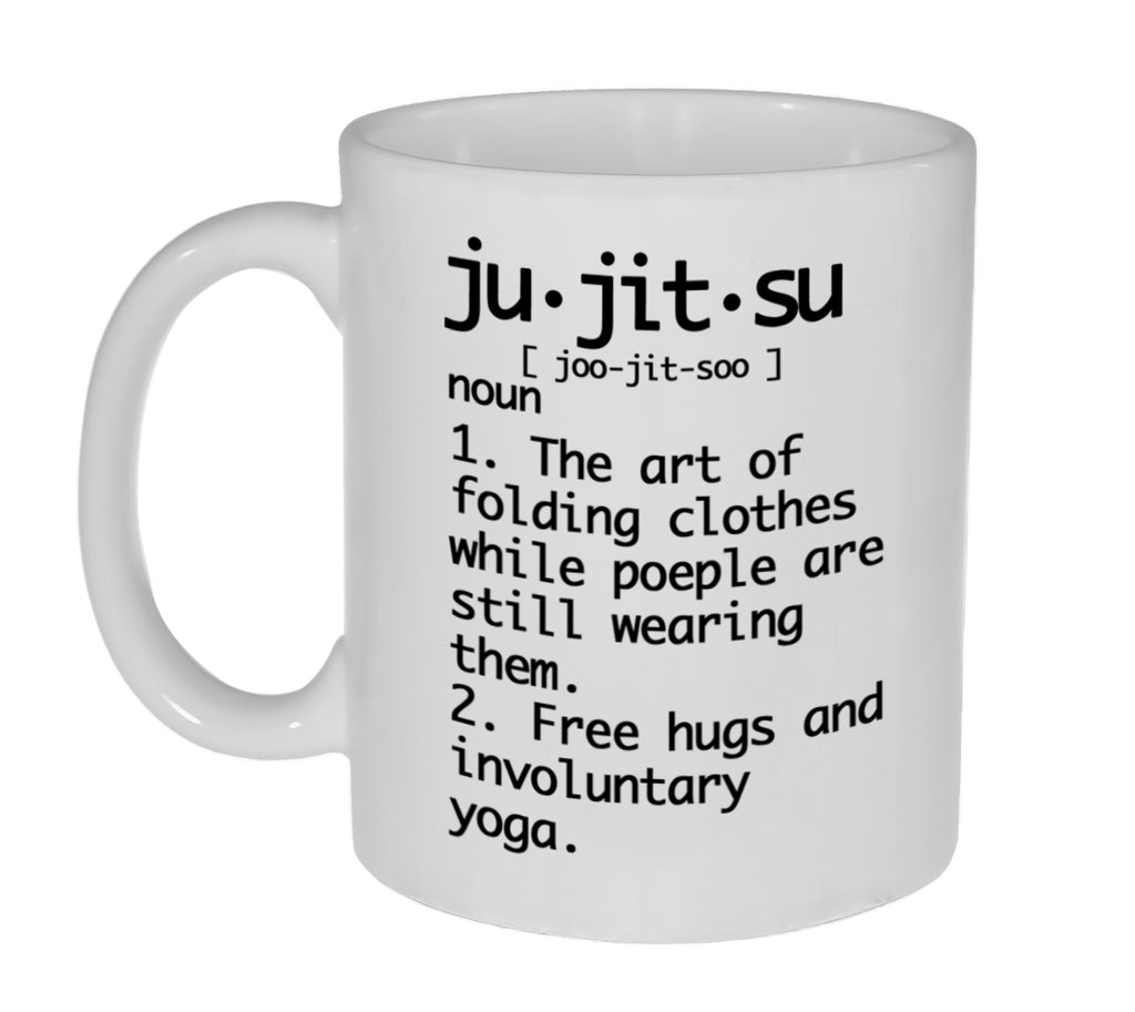 Jujitsu Definition Funny Coffee or Tea Mug