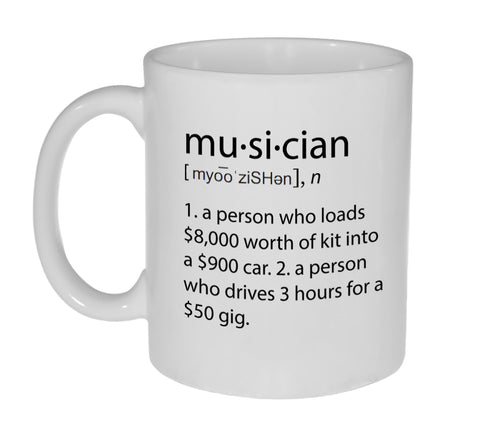 Musician Definition Coffee or Tea Mug