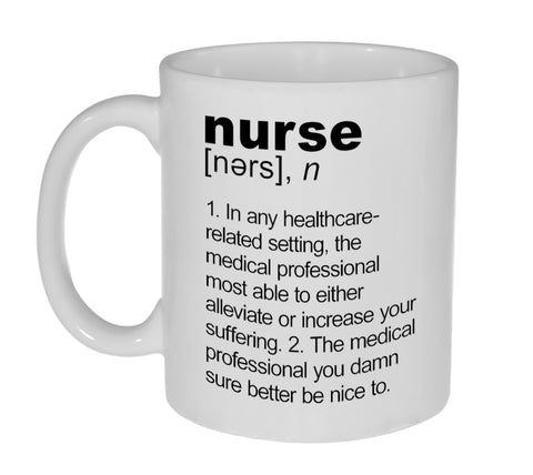 Nurse Definition Coffee or Tea Mug