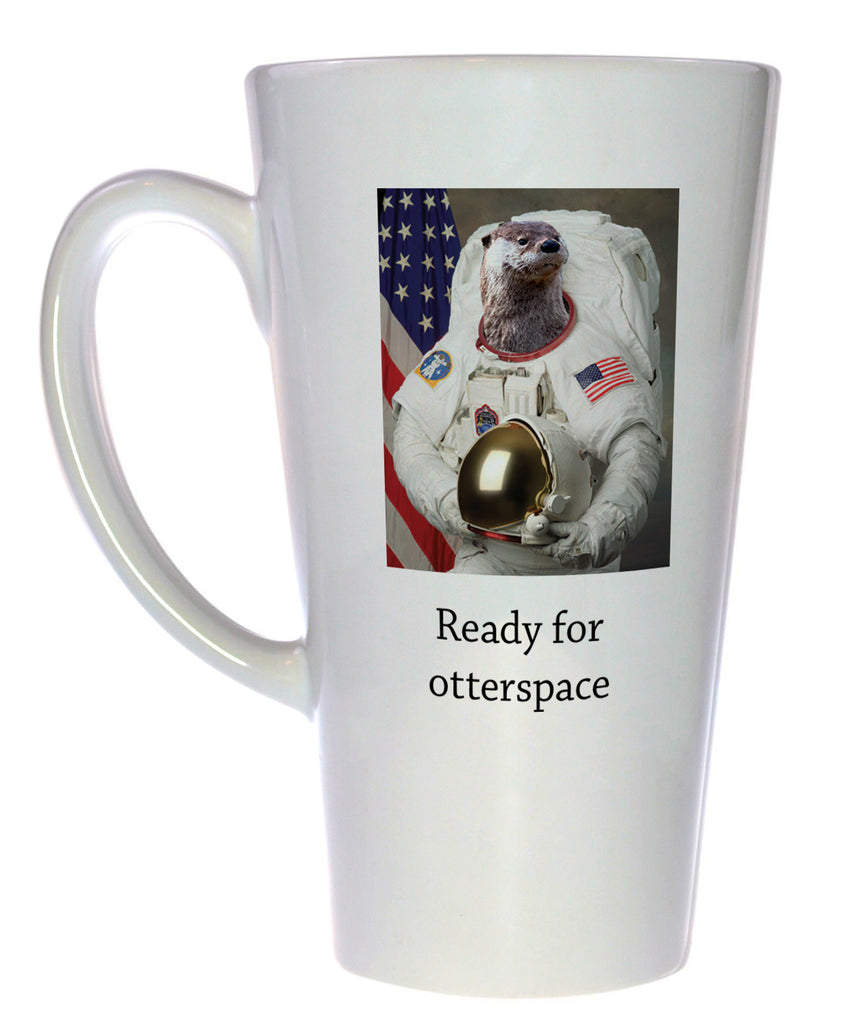 Ready for Otter Space Coffee or Tea Mug, Latte Size