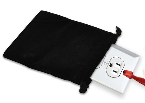 Glass Electrical Outlet Printed Image Christmas Ornament
