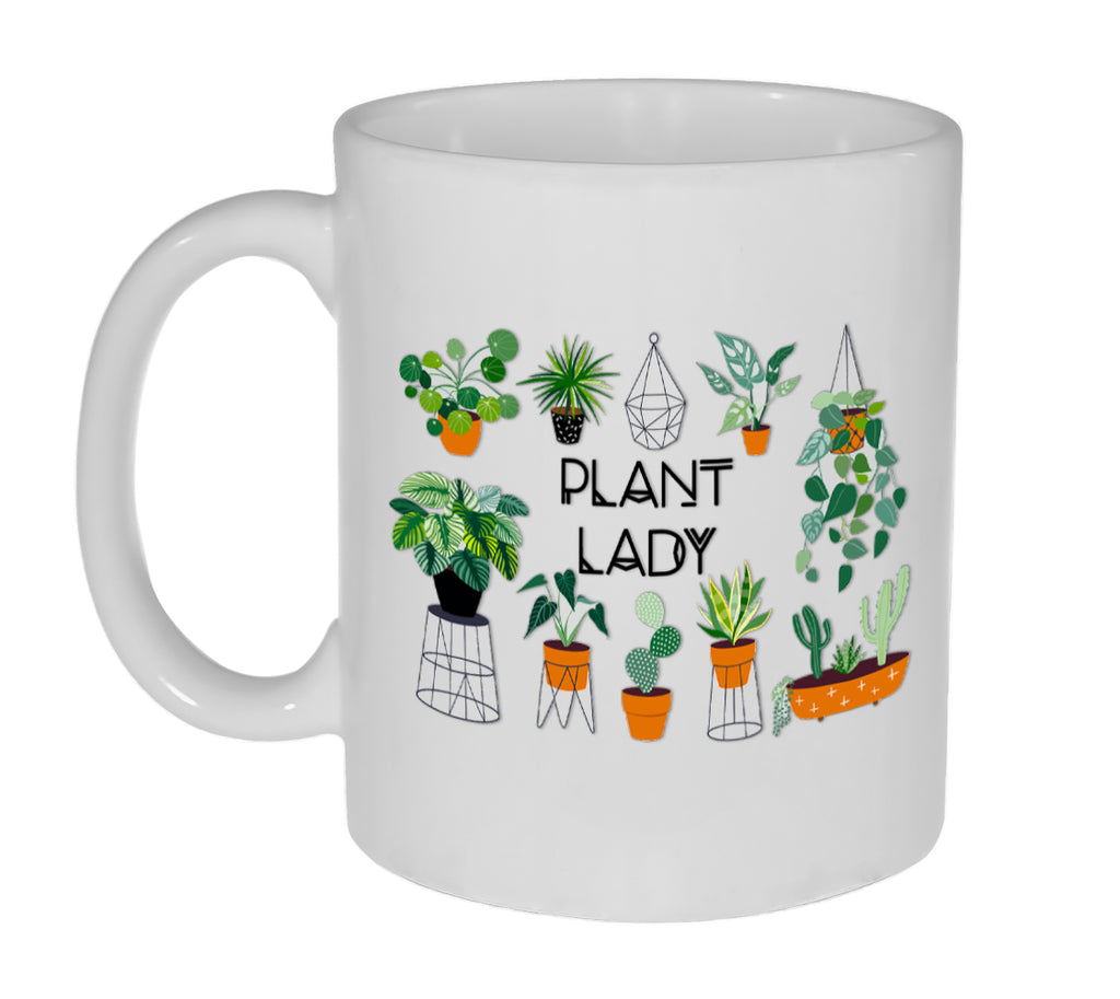 Plant Lady 11 Ounce Funny Gardening Coffee or Tea Mug