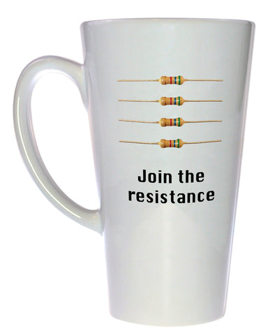Join the Resistance Coffee or Tea Mug, Latte Size