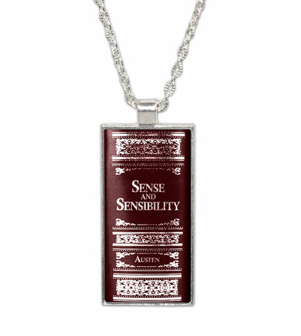 Jane Austen Sense and Sensibility Pendant Necklace