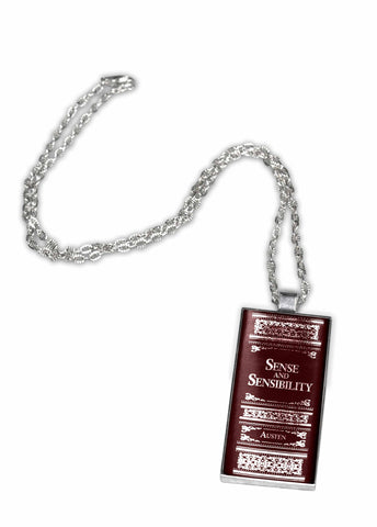Jane Austen Sense and Sensibility Pendant Necklace
