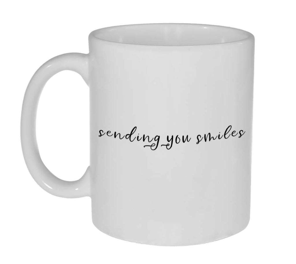 Sending You Smiles 11 Ounce Coffee or Tea Mug
