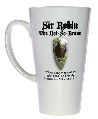 Sir Robin - Monty Python and the Holy Grail Coffee or Tea Mug, Latte Size