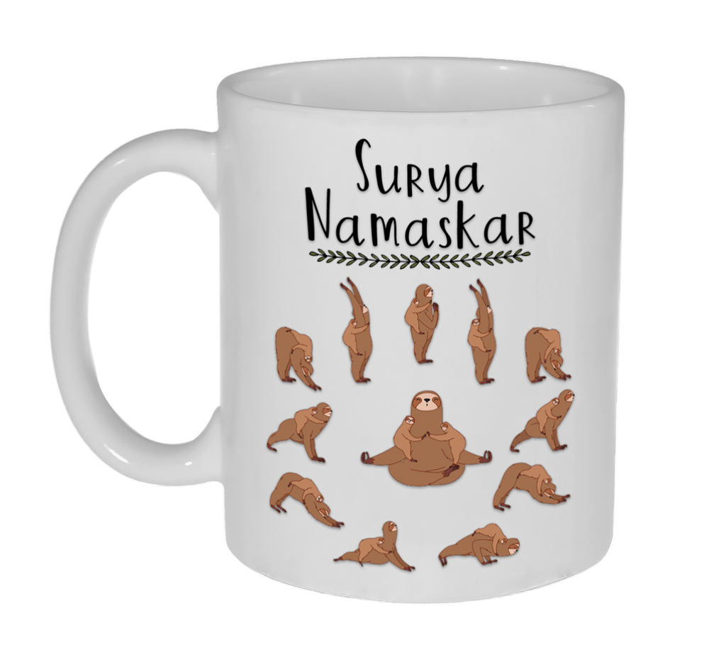 Surya Namaskar - 11 Ounce Coffee or Tea Mug
