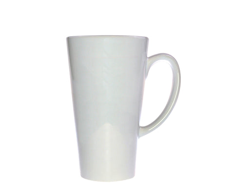 Retro I Drink Coffee For Your Protection Coffee Mug, Latte Size