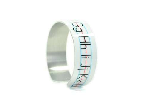 Alphabet bracelet