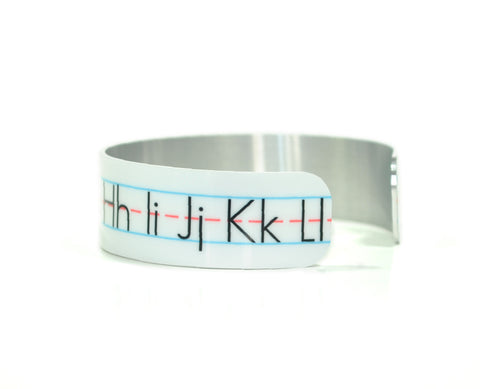 Alphabet bracelet