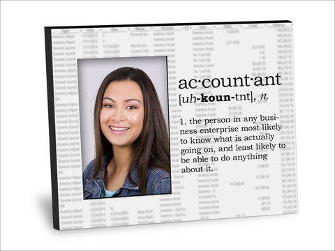 Accountant Definition Picture Frame