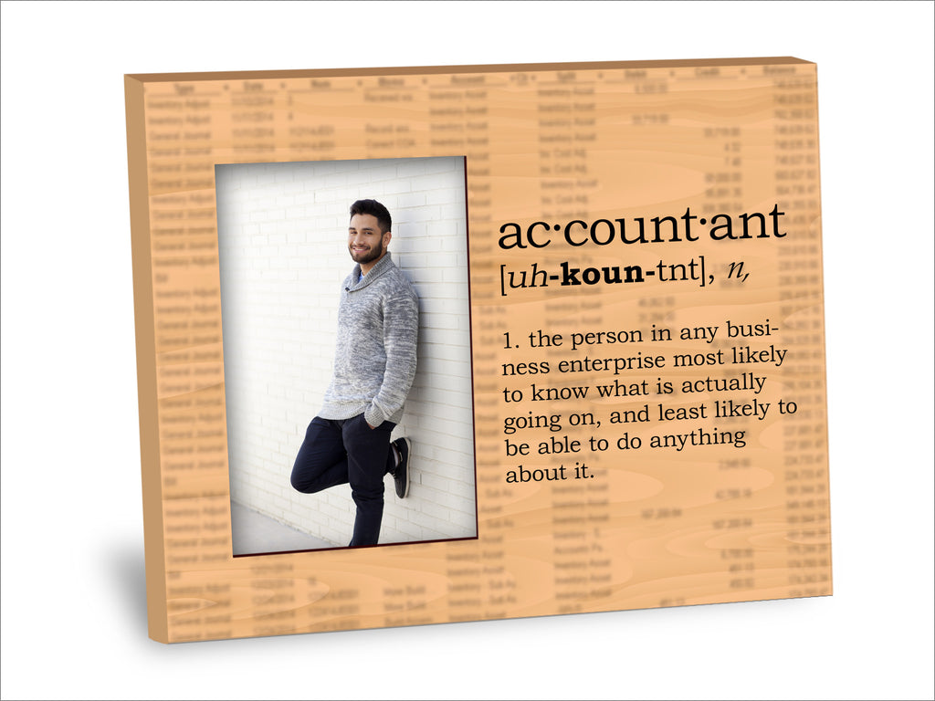 Accountant Definition Picture Frame