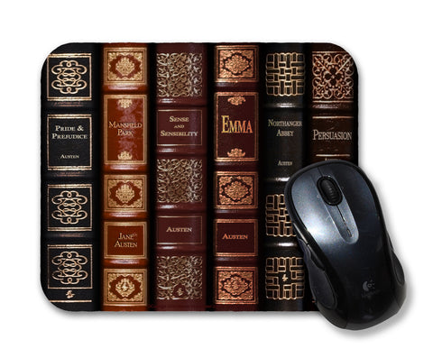 Jane Austen Literary Mouse Pad