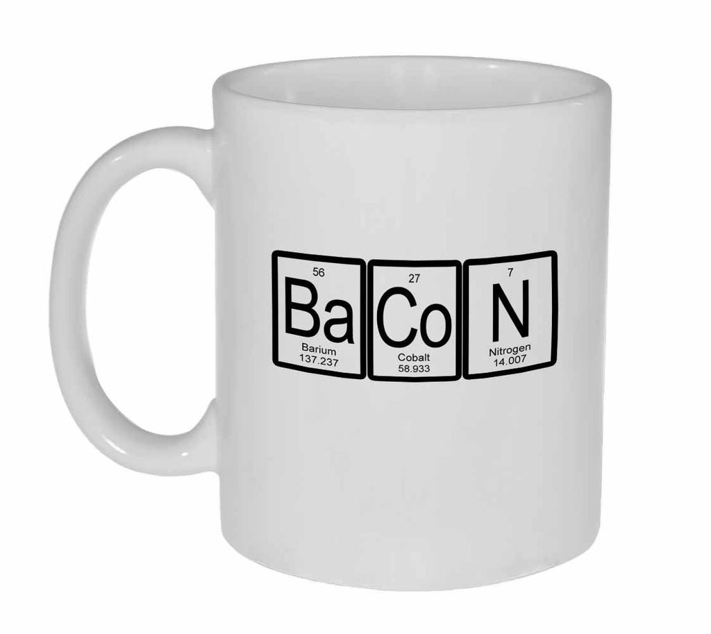 Bacon Mug - Periodic Table Chemistry Elements