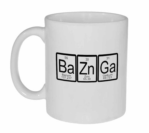 Bazinga Periodic Table Coffee or Tea mug