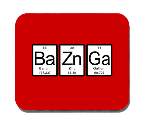 Bazinga Periodic Table Mouse Pad