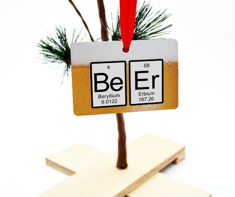Beer periodic Table Ornament