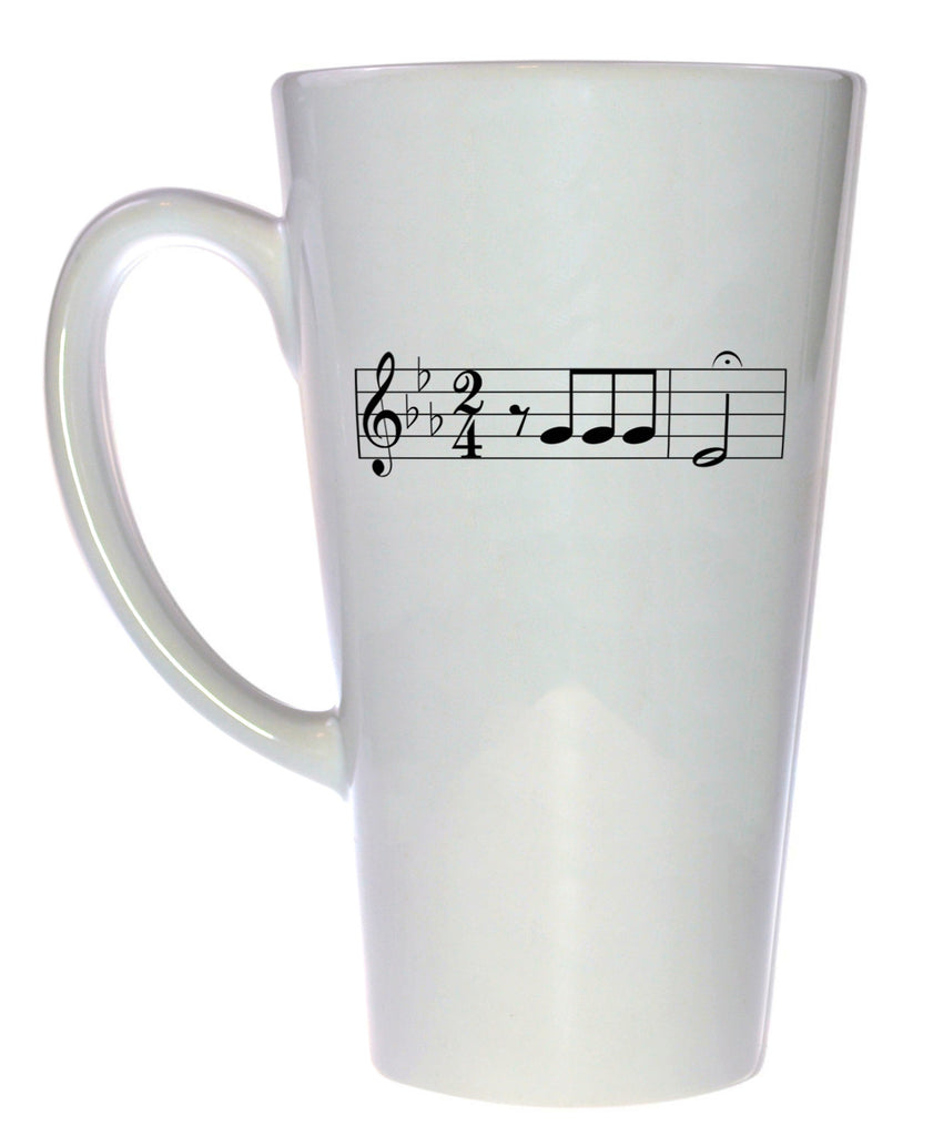 Beethoven Music Coffee or Tea Mug, Latte Size