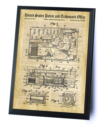 Hard Disk Drive Patent- Historic Technology Patents Series