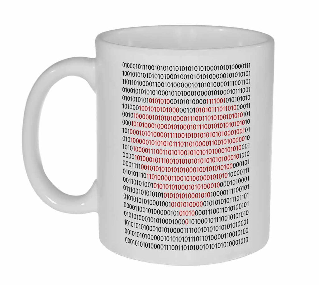 Binary Heart Coffee or Tea Mug – Neurons Not Included™