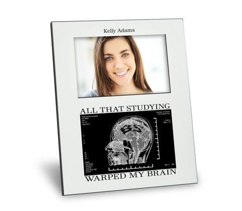 BS Degree Picture Frame - All That Studying Warped My Brain