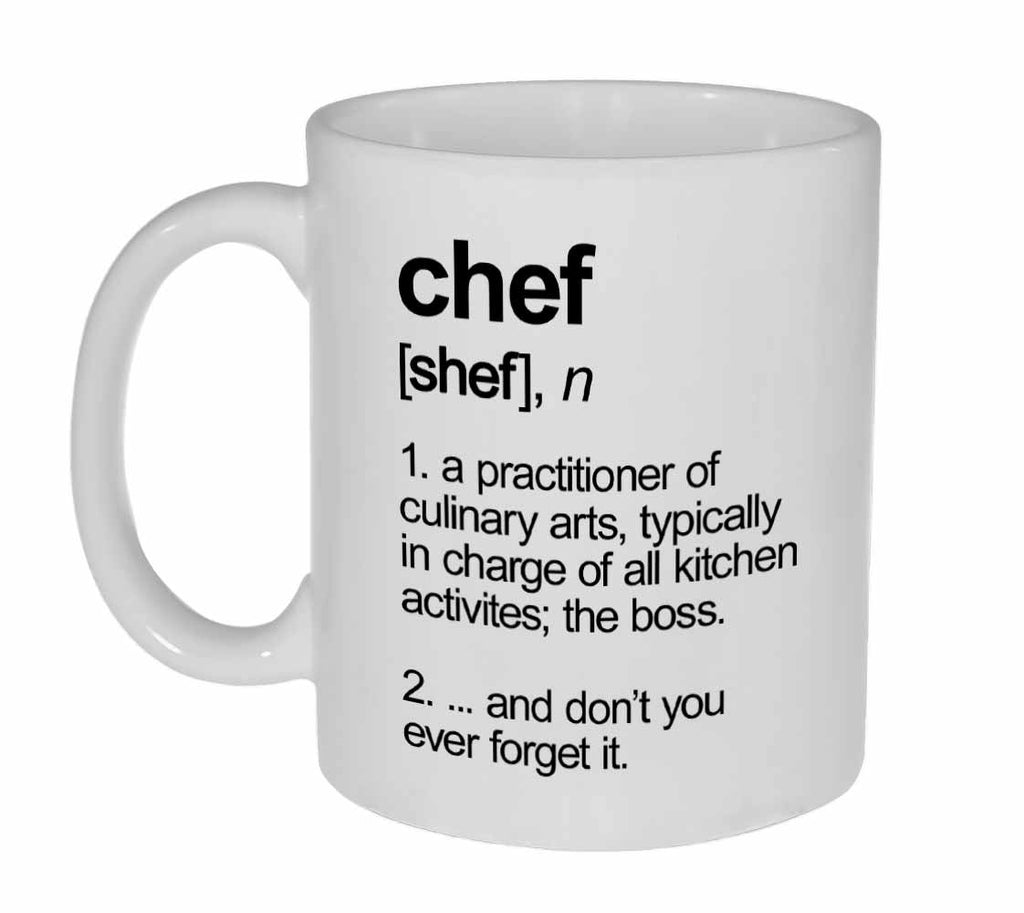 Chef Definition Funny Coffee or Tea Mug