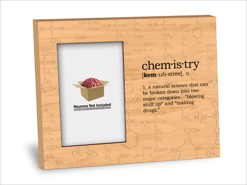 Chemistry Definition Picture Frame
