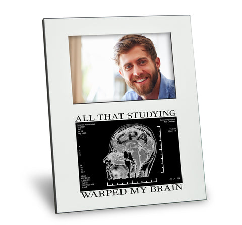 CPA Picture Frame - All That Studying Warped My Brain